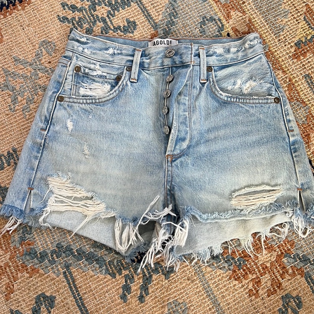 Agolde denim short